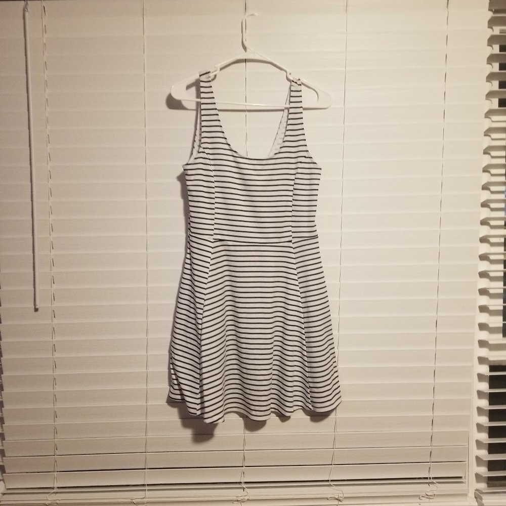 Striped Knee High Dress